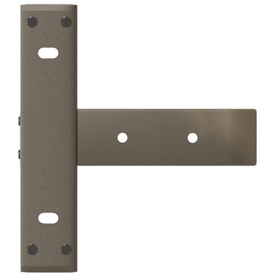 Teräs konsolipöydän jalat t-muotoiset Virginea 25x28x(72-73)cm (2 kpl)