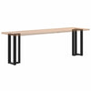 konsolipöydän jalat T-muotoiset 2 kpl musta 38x25x(72-73) cm