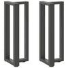 konsolipöydän jalat T-muotoiset 2 kpl 38x25x(72-73) cm