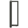 konsolipöydän jalat T-muotoiset 2 kpl 38x25x(72-73) cm