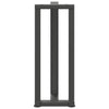 konsolipöydän jalat T-muotoiset 2 kpl 38x25x(72-73) cm