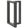 ruokapöydän jalat T-muotoiset 2 kpl antrasiitti 50x35x(72-73)cm