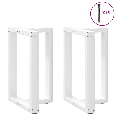 ruokapöydän jalat T-muotoiset 2 kpl valkoinen 60x35x(72-73) cm