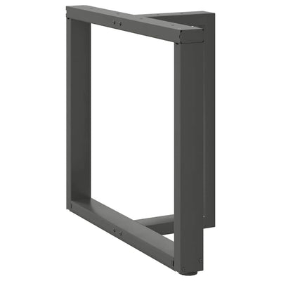 ruokapöydän jalat T-muotoiset 2 kpl antrasiitti 70x35x(72-73)cm