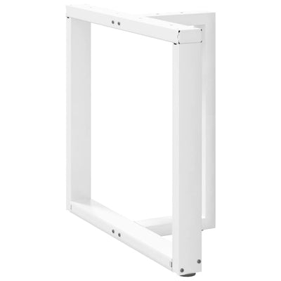 ruokapöydän jalat T-muotoiset 2 kpl valkoinen 80x35x(72-73) cm