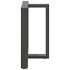 ruokapöydän jalat U-muotoiset 2 kpl 80x35x(72-73) cm