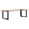 ruokapöydän jalat T-muotoiset 2 kpl musta 90x35x(72-73)cm teräs