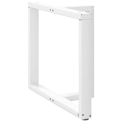 ruokapöydän jalat T-muotoiset 2 kpl valkoinen 90x35x(72-73) cm