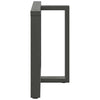 ruokapöydän jalat T-muotoiset 2 kpl 100x35x(72-73) cm