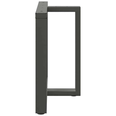 ruokapöydän jalat T-muotoiset 2 kpl 100x35x(72-73) cm