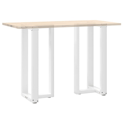 Baaripöydän jalat T-muotoiset 2 kpl 40x35x(90-91) cm teräs