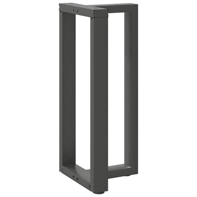 Baaripöydän jalat T-muotoiset 2 kpl 40x35x(90-91) cm teräs