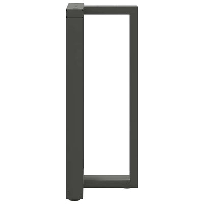 Baaripöydän jalat T-muotoiset 2 kpl 40x35x(90-91) cm teräs