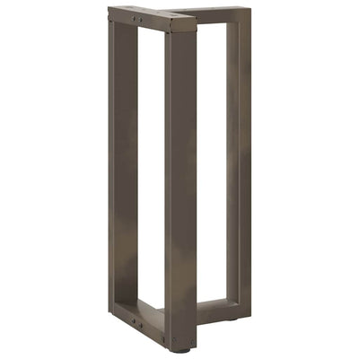 Baaripöydän jalat T-muotoiset 2 kpl 40x35x(90-91) cm teräs