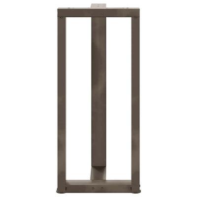 Teräs baaripöydän jalat t-muotoiset Virginea 40x35x(90-91)cm (2 kpl)