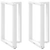 Baaripöydän jalat T-muotoiset 2 kpl 60x35x(90-91) cm teräs