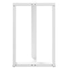 Baaripöydän jalat T-muotoiset 2 kpl 60x35x(90-91) cm teräs