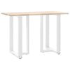 Baaripöydän jalat T-muotoiset 2 kpl 60x35x(90-91) cm teräs