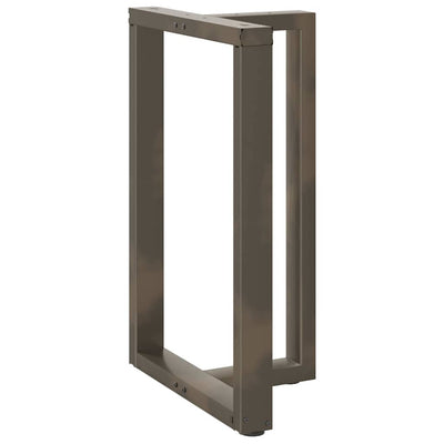 Baaripöydän jalat T-muotoiset 2 kpl 60x35x(90-91) cm teräs