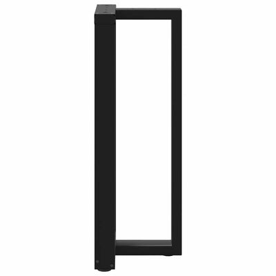 Baaripöydän jalat T-muotoiset 2 kpl 40x35x(100-101)cm teräs