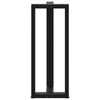 Baaripöydän jalat T-muotoiset 2 kpl 40x35x(100-101)cm teräs