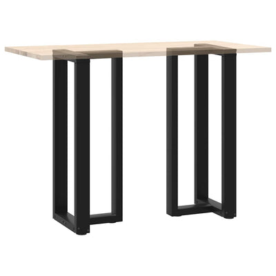 Baaripöydän jalat T-muotoiset 2 kpl 40x35x(100-101)cm teräs