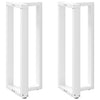 Baaripöydän jalat T-muotoiset 2 kpl 40x35x(100-101) cm teräs