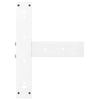 Baaripöydän jalat T-muotoiset 2 kpl 40x35x(100-101) cm teräs