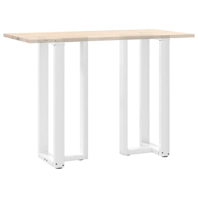 Baaripöydän jalat T-muotoiset 2 kpl 40x35x(100-101) cm teräs