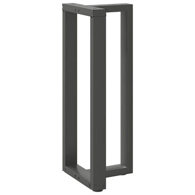Baaripöydän jalat T-muotoiset 2 kpl 40x35x(100-101) cm teräs