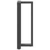 Baaripöydän jalat T-muotoiset 2 kpl 40x35x(100-101) cm teräs