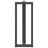 Baaripöydän jalat T-muotoiset 2 kpl 40x35x(100-101) cm teräs