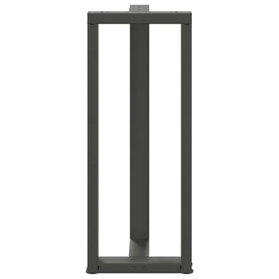 Baaripöydän jalat T-muotoiset 2 kpl 40x35x(100-101) cm teräs