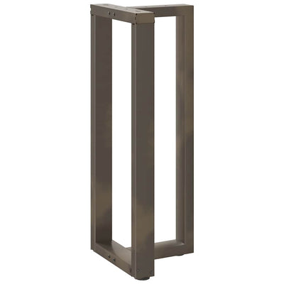 Baaripöydän jalat T-muotoiset 2 kpl 40x35x(100-101) cm teräs