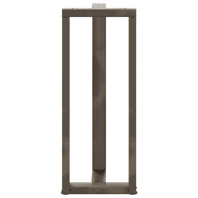 Baaripöydän jalat T-muotoiset 2 kpl 40x35x(100-101) cm teräs