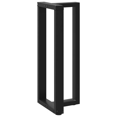 Baaripöydän jalat T-muotoiset 2 kpl 50x35x(100-101) cm teräs