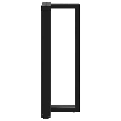 Baaripöydän jalat T-muotoiset 2 kpl 50x35x(100-101) cm teräs