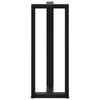 Baaripöydän jalat T-muotoiset 2 kpl 50x35x(100-101) cm teräs