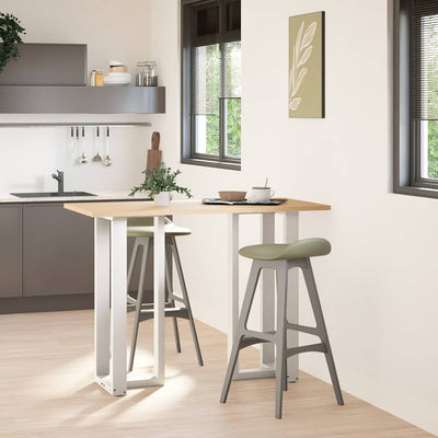 Baaripöydän jalat T-muotoiset 2 kpl 50x35x(100-101) cm teräs
