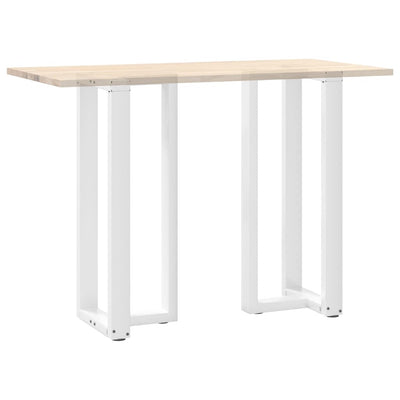 Baaripöydän jalat T-muotoiset 2 kpl 50x35x(100-101) cm teräs