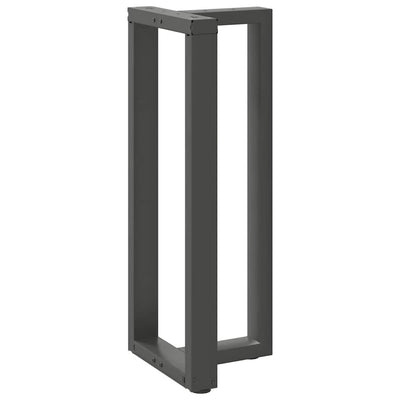 Baaripöydän jalat T-muotoiset 2 kpl 50x35x(100-101) cm teräs