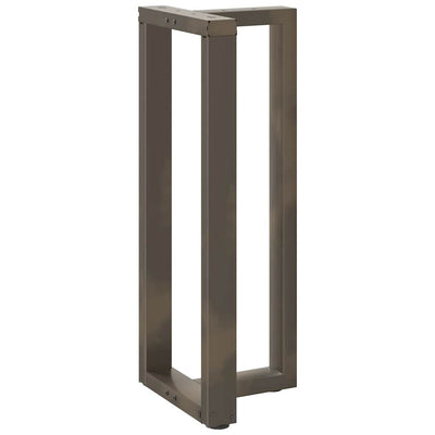 Baaripöydän jalat T-muotoiset 2 kpl 50x35x(100-101) cm teräs