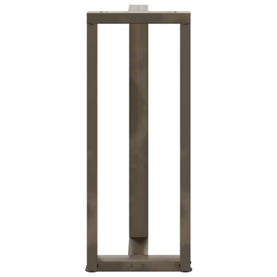 Baaripöydän jalat T-muotoiset 2 kpl 50x35x(100-101) cm teräs