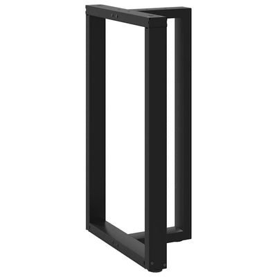 Baaripöydän jalat T-muotoiset 2 kpl 60x35x(100-101) cm teräs