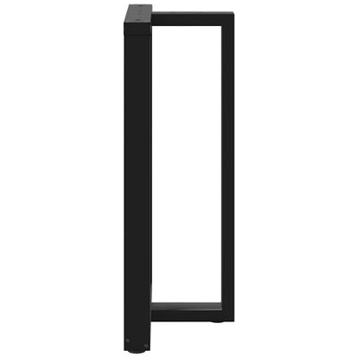 Baaripöydän jalat T-muotoiset 2 kpl 60x35x(100-101) cm teräs
