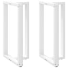 Baaripöydän jalat T-muotoiset 2 kpl 60x35x(100-101) cm teräs