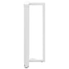 Baaripöydän jalat T-muotoiset 2 kpl 60x35x(100-101) cm teräs