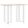 Baaripöydän jalat T-muotoiset 2 kpl 60x35x(100-101) cm teräs