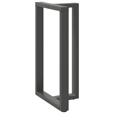 Baaripöydän jalat T-muotoiset 2 kpl 60x35x(100-101) cm teräs