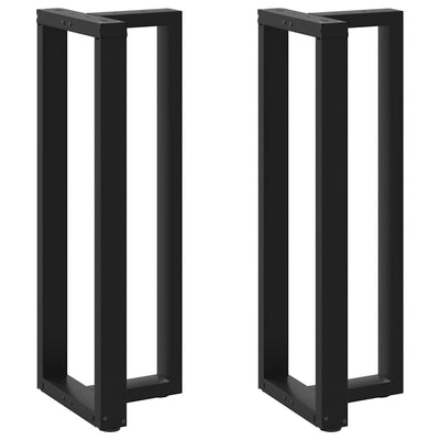 Baaripöydän jalat T-muotoiset 2 kpl 40x35x(110-111) cm teräs